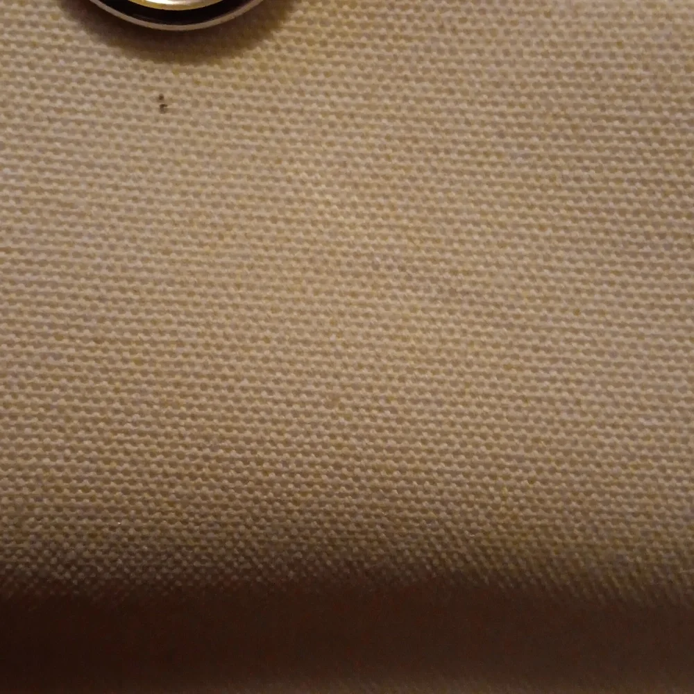 NWOT RALPH LAUREN BROWN LEATHER/CREME FABRIC HANDBAG - Picture 9 of 11